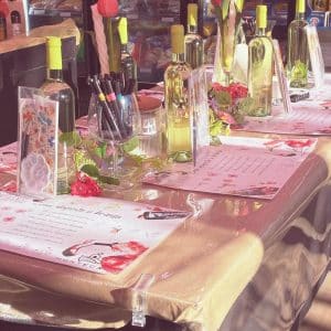 Pintura y vino